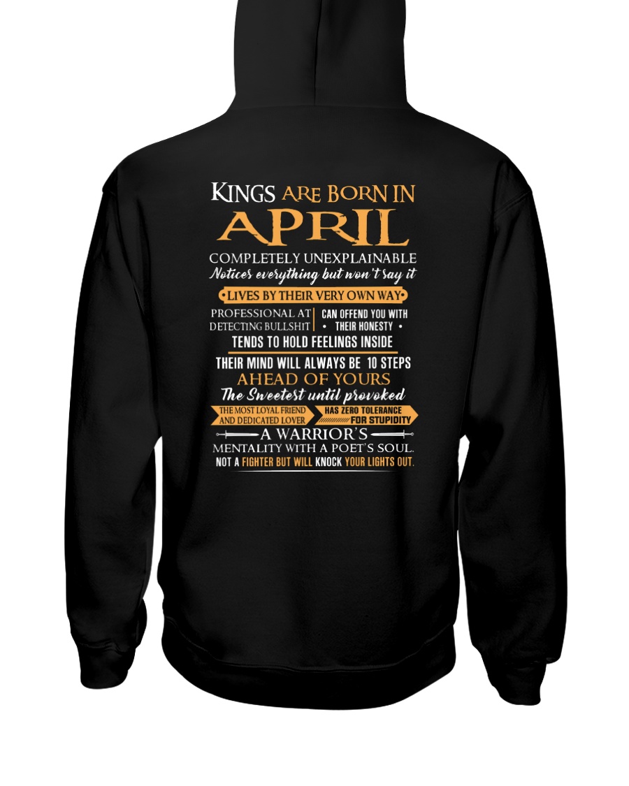 KING BORN US-4 Hooded Sweatshirt