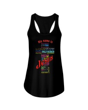 JESUS NAME Ladies Flowy Tank thumbnail