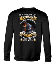 GUY-BORN-AS-1 Crewneck Sweatshirt thumbnail
