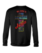 JESUS NAME-BACK-FULL Crewneck Sweatshirt thumbnail