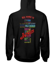 JESUS NAME-BACK-FULL Hooded Sweatshirt back