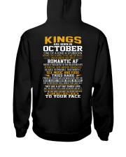 US-KING BORN-10 Hooded Sweatshirt back