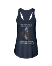 STAND UP FOR WHAT YOU BELIEVE IN - CAT Ladies Flowy Tank thumbnail