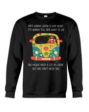 SHE DONT NEED YOU Crewneck Sweatshirt thumbnail