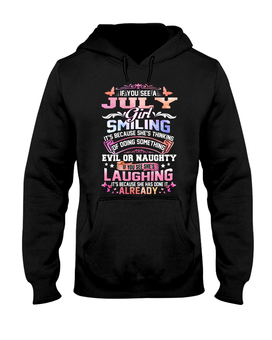 MONTH GIRL-7 Hooded Sweatshirt