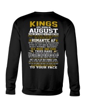 KING BORN IN-AUGUST Crewneck Sweatshirt thumbnail