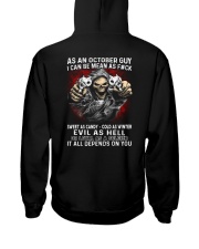 MEAN GUY-10 Hooded Sweatshirt back