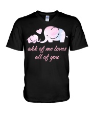 ALL OF YOU -ELEPHANT V-Neck T-Shirt thumbnail