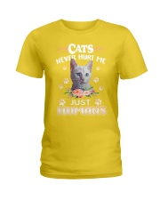 CATS NEVER HURT ME Ladies T-Shirt thumbnail