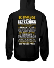 KING BORN IN-SEPTEMBER Hooded Sweatshirt back