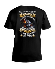GUY-BORN-AS-12 V-Neck T-Shirt thumbnail