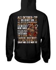 KNOWGUY - MONTH - GERMAN -10 Hooded Sweatshirt back