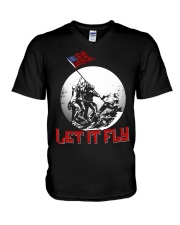 LET IT FLY V-Neck T-Shirt thumbnail