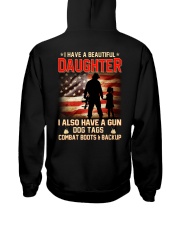 BEAUTIFUL DAUGHTER Hooded Sweatshirt back