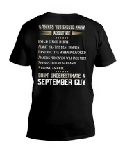 NEVER GUY-9 V-Neck T-Shirt thumbnail