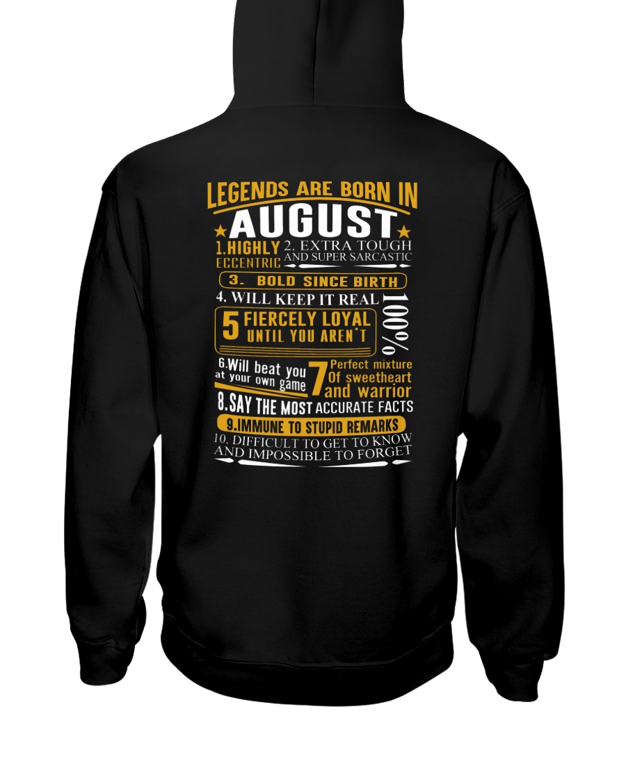 LEGENDS BORN-GUY-8 Hooded Sweatshirt