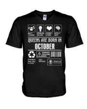 queen facts-10 V-Neck T-Shirt thumbnail