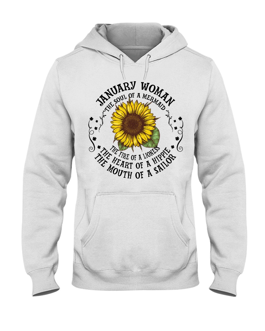 HIPPIE-WOMAN-1 Hooded Sweatshirt