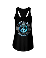 PEACE GIRL-11 Ladies Flowy Tank thumbnail