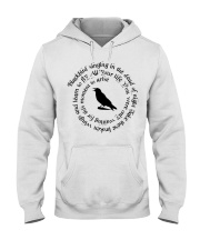 BLACK-BIRD Hooded Sweatshirt front