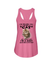 I AM BABY CAT Ladies Flowy Tank thumbnail