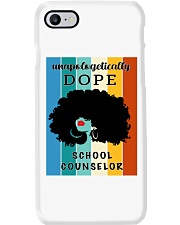 School Counselor Phone Case tile
