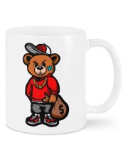Gangsta Bear gold chain money bag Mugs tile