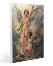 Black little angle Gallery Wrapped Canvas Prints tile