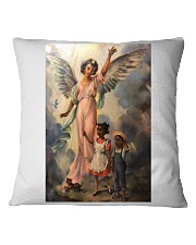 Black little angle Square Pillowcase tile