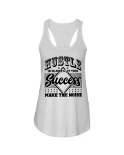 Hustle In silence Let your success make the noise Ladies Flowy Tank tile