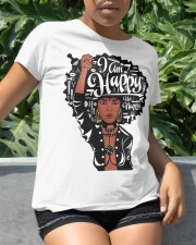 I am happy not nappy Classic T-Shirt apparel-classic-tshirt-lifestyle-front-234