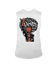 I am happy not nappy Sleeveless Tee tile