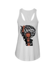 I am happy not nappy Ladies Flowy Tank tile