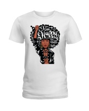 I am happy not nappy Ladies T-Shirt tile