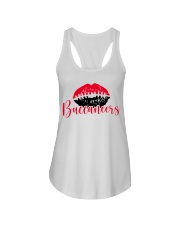 Buccaneers Lips Ladies Flowy Tank tile