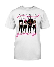Never Give Up Premium Fit Mens Tee tile