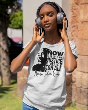 Make Justice A Reality For All Classic T-Shirt apparel-ladies-t-shirt-lifestyle-front-83