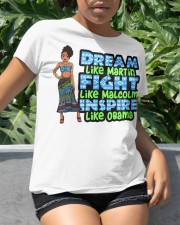 Dream like Martin fight like Malcom Black History Month Classic T-Shirt apparel-classic-tshirt-lifestyle-front-234