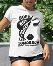 Nope not today Classic T-Shirt apparel-classic-tshirt-lifestyle-front-234