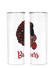 Buccaneers Glitter Tumbler tile