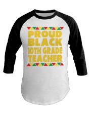 10th Grade Teacher Baseball Tee tile