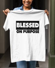 BLESSED ON PURPOSE Classic T-Shirt apparel-classic-tshirt-lifestyle-front-129