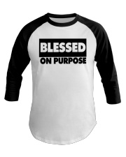 BLESSED ON PURPOSE Baseball Tee tile