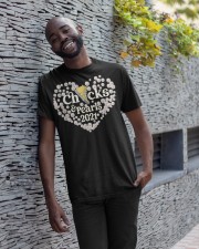 Melanin Queen Gift 7 Classic T-Shirt apparel-classic-tshirt-lifestyle-front-33