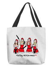 Merry Fetchmas Christmas 1 All-Over Tote tile