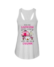 Camping Drunk 1 Ladies Flowy Tank tile