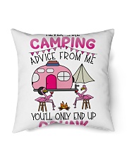 Camping Drunk 1 Indoor Pillow tile