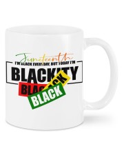 I'm black everyday but today im Blackity Black Black Mugs tile