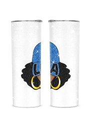 Libra Glitter Tumbler tile