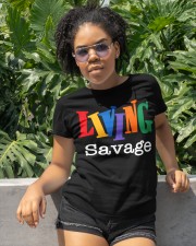 Living Savage Classic T-Shirt apparel-classic-tshirt-lifestyle-front-233